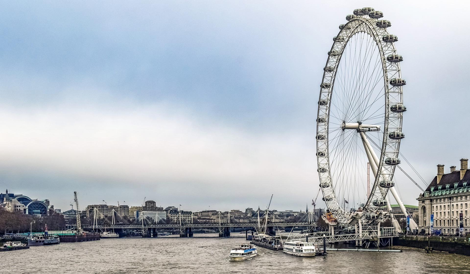 London Eye und Themse (Foto von Pixabay)